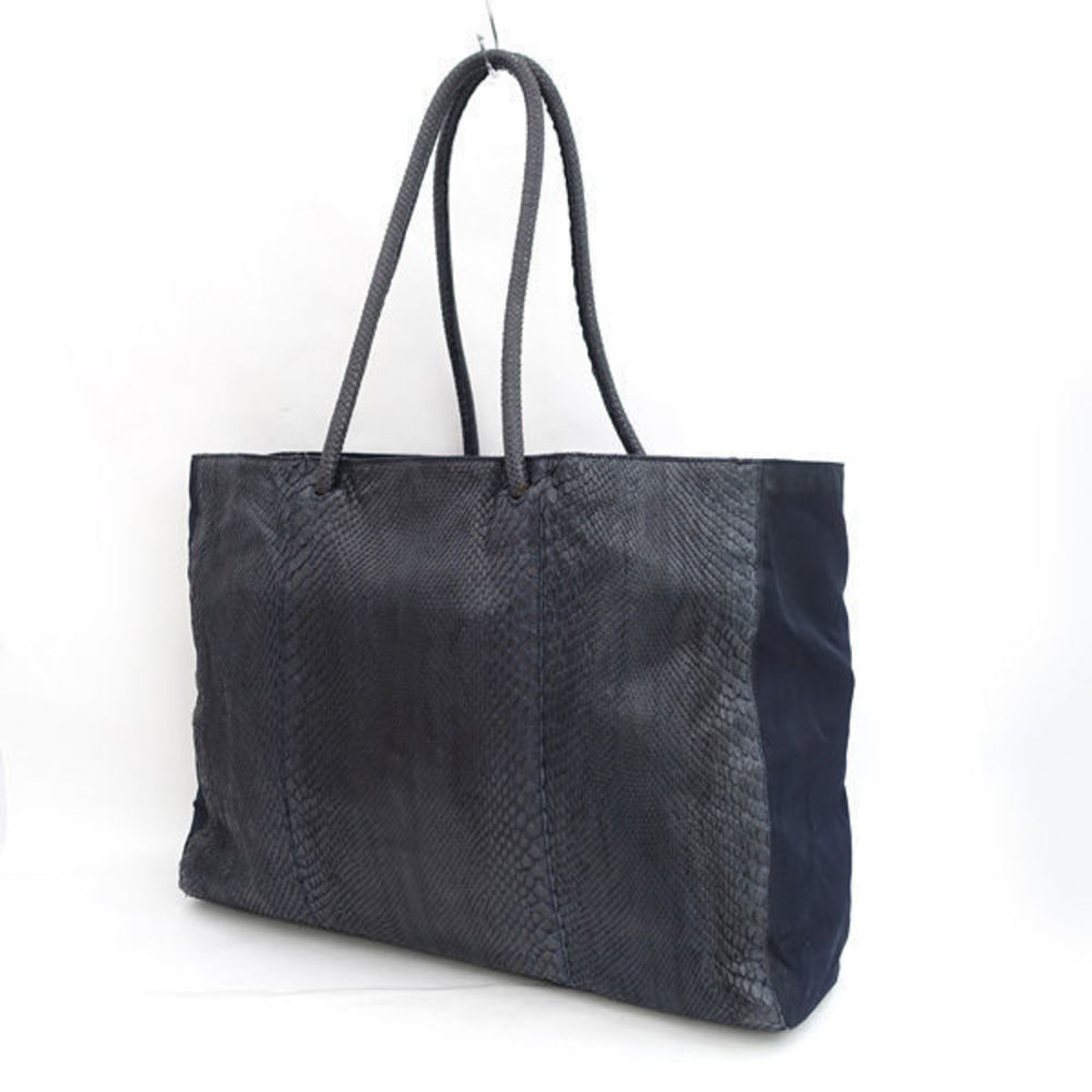 Prada Tote Bag Bison Black